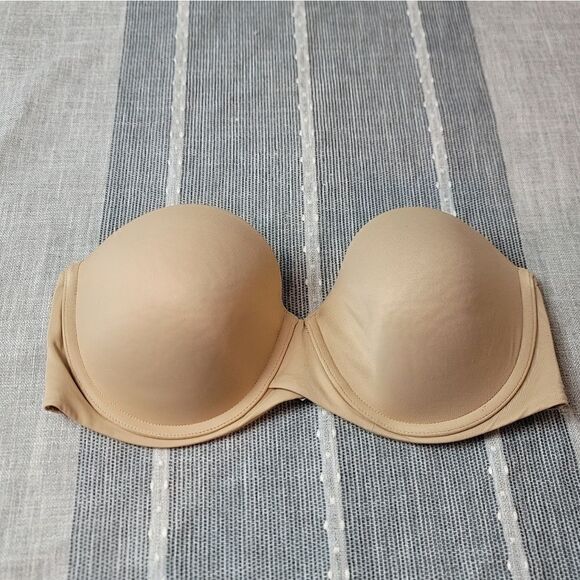 MAIDENFORM Nude Strapless Bra - Picture 1 of 15